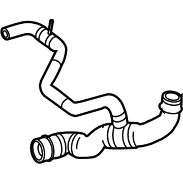 Mercedes-Benz CL63 AMG Oil Cooler Hose - 221-501-19-84