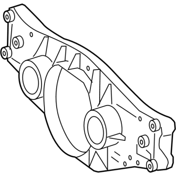 Mercedes-Benz 223-350-57-00 Support Bracket