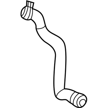 2019 Mercedes-Benz GLE63 AMG Coolant Pipe - 166-501-18-82