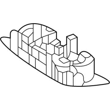 Mercedes-Benz 167-827-48-00 BRACKET