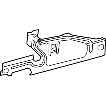 Mercedes-Benz 253-691-02-00 Side Trim Panel Bracket