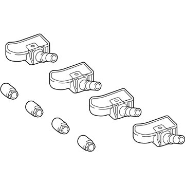 Mercedes-Benz 000-905-85-04 TPMS Sensor