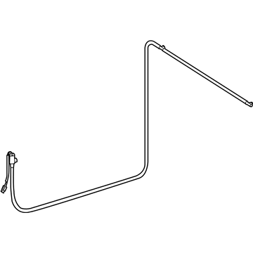 2007 Mercedes-Benz SLK55 AMG Windshield Washer Hose - 171-860-04-92