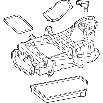 2023 Mercedes-Benz C300 Air Filter Box - 254-090-04-00