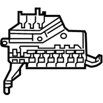 Mercedes-Benz 222-540-25-50-64 Fuse Box