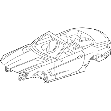 Mercedes-Benz 231-600-01-05 Body Assembly