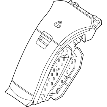 Mercedes-Benz 223-810-23-05 Upper Console