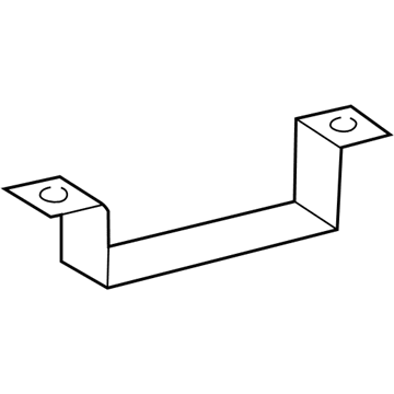 Mercedes-Benz 463-545-11-47 Receiver Lower Bracket