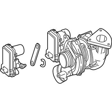 Mercedes-Benz 651-090-70-80-87 Turbocharger