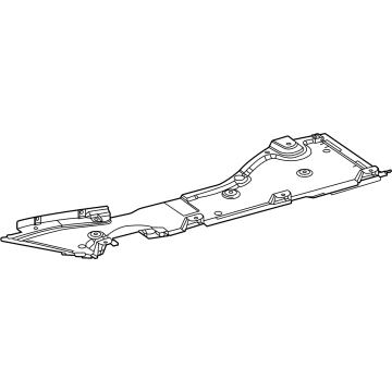 Mercedes-Benz 167-680-34-00 TRIM, SUBSTRUCTURE