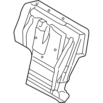 Mercedes-Benz 163-920-06-16 Seat Back Pad