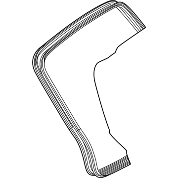 Mercedes-Benz GLS580 Weather Strip - 167-740-85-00