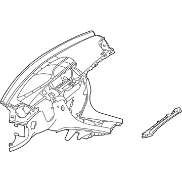 Mercedes-Benz 216-680-40-87-9E38 Instrument Panel