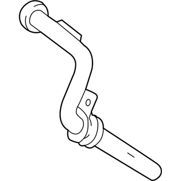 Mercedes-Benz 463-501-01-19 Coolant Hose