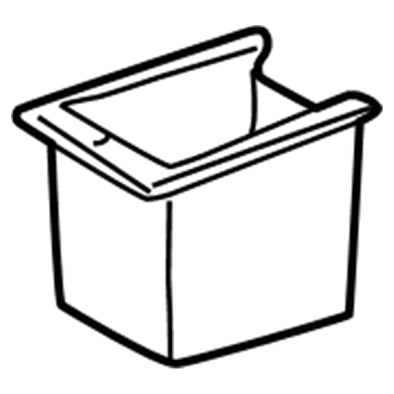 Mercedes-Benz 163-683-13-75-9A96 Storage Box