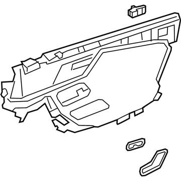 Mercedes-Benz 177-720-16-01-7Q46 Armrest Assembly