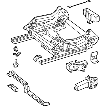 Mercedes-Benz 204-910-75-36 Seat Adjust Assembly