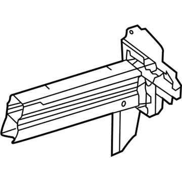 Mercedes-Benz 231-610-13-10 Sidemember Assembly