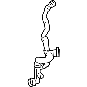 Mercedes-Benz GLB35 AMG Coolant Pipe - 177-501-72-01