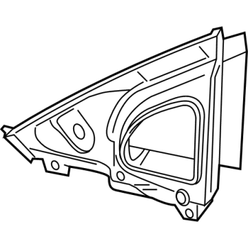 Mercedes-Benz 213-811-03-98 Mirror Assembly Seal