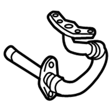 Mercedes-Benz 278-090-21-00 Oil Return Tube