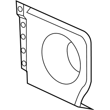 Mercedes-Benz 463-880-73-06 Headlamp Mounting