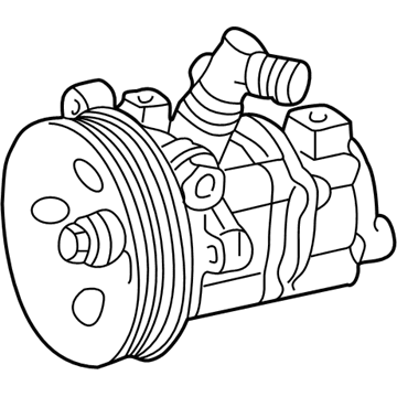 Mercedes-Benz Power Steering Pump - 002-466-32-01