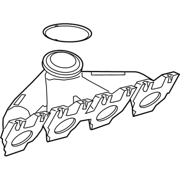 2018 Mercedes-Benz G550 Exhaust Manifold - 177-142-00-01