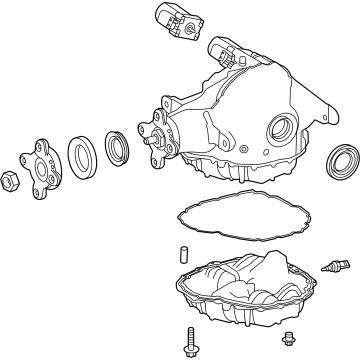 Mercedes-Benz 290-350-53-00 Differential Assembly