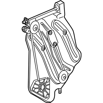 2016 Mercedes-Benz SLK55 AMG Window Regulator - 172-670-03-03