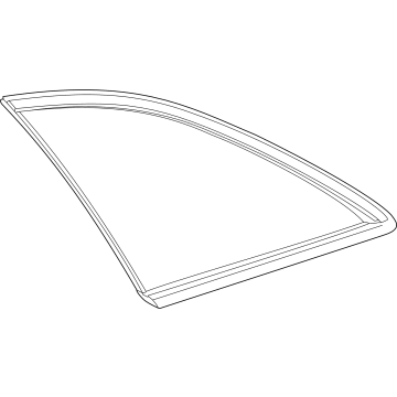 Mercedes-Benz 254-670-44-00 SIDE WINDOW, FIXED