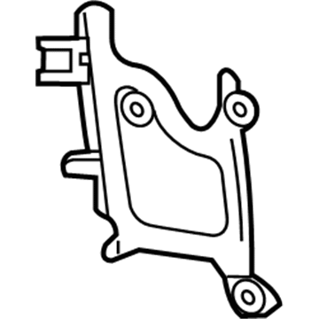 Mercedes-Benz 166-545-09-40 Control Module Bracket