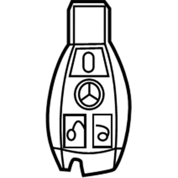 Mercedes-Benz 222-905-44-00-0041 Key