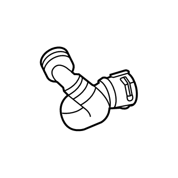 Mercedes-Benz 206-501-50-02 Coolant Hose