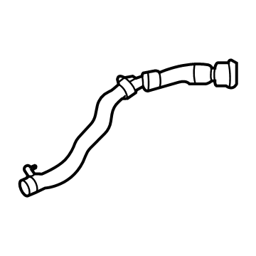 Mercedes-Benz 232-500-01-02 Vent Hose