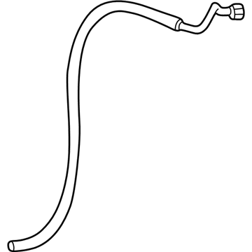 2002 Mercedes-Benz CLK55 AMG Power Steering Hose - 202-997-40-82