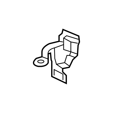 Mercedes-Benz 205-885-05-14 Lower Bracket