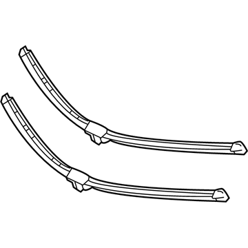 Mercedes-Benz CLS550 Wiper Blade - 212-820-19-00