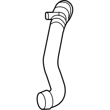 Mercedes-Benz SL450 Radiator Hose - 231-501-51-82