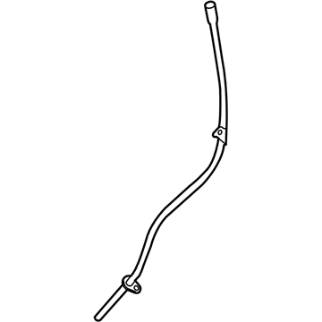 Mercedes-Benz GLE300d Oil Dipstick Tube - 651-010-02-24