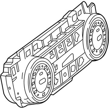 Mercedes-Benz 246-900-39-16 Dash Control Unit