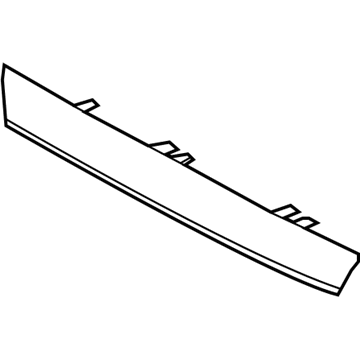 Mercedes-Benz 166-888-00-85 Upper Molding