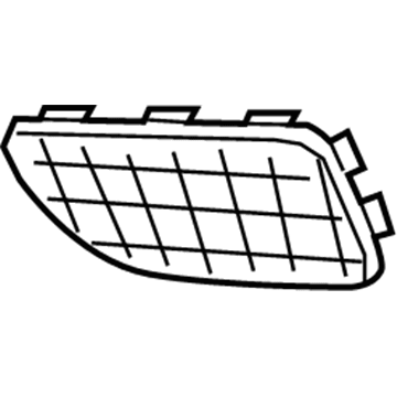 Mercedes-Benz 207-885-18-23 Outer Grille