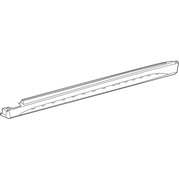 Mercedes-Benz 167-698-62-00 Running Board