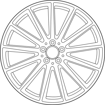 Mercedes-Benz GLS580 Alloy Wheels - 167-401-75-00-7X23