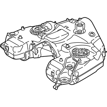 Mercedes-Benz 164-470-24-01 Fuel Tank