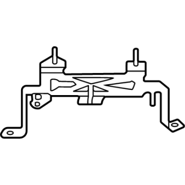 Mercedes-Benz 232-545-50-01 Control Module Bracket