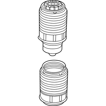 2010 Mercedes-Benz E63 AMG Air Suspension Spring - 212-320-43-25-64