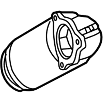 2012 Mercedes-Benz E350 Catalytic Converter - 212-490-52-14-80