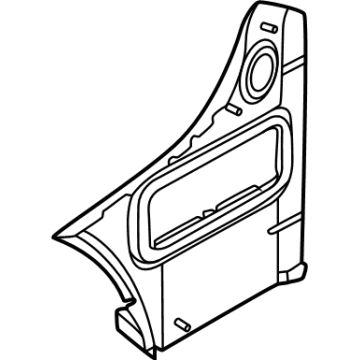 Mercedes-Benz 254-630-05-03 Lower Panel